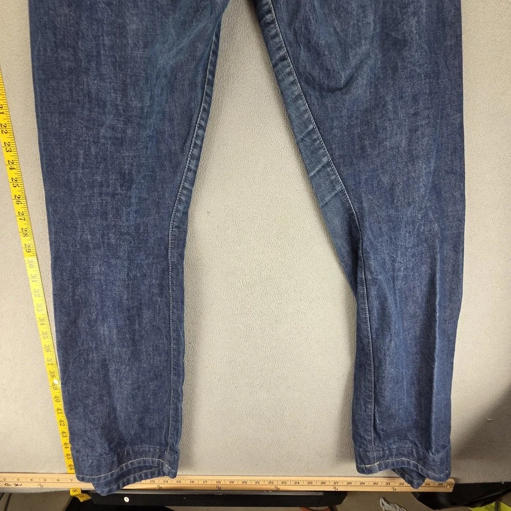 Vintage Levis Engineered Jeans Mens Blue Twisted Dark Wash Fits 29x34